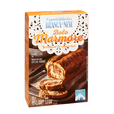 marble cake mix Branca de Neve 450g chocolate vanilla swirl cake baking mix moist soft cake