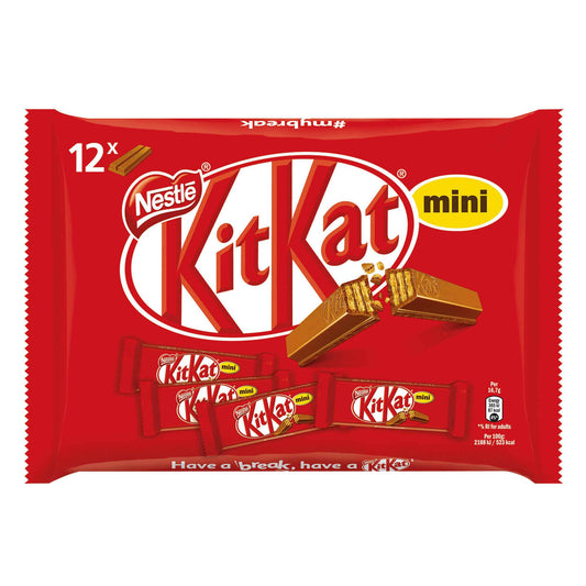 mini 200.4g 12 units milk chocolate wafer mini packs crispy chocolate snacks chocolate dragees and minis