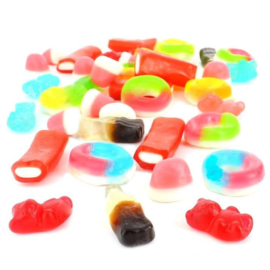 mini gummy mix by weight – shiny small jelly sweets pick n mix candy