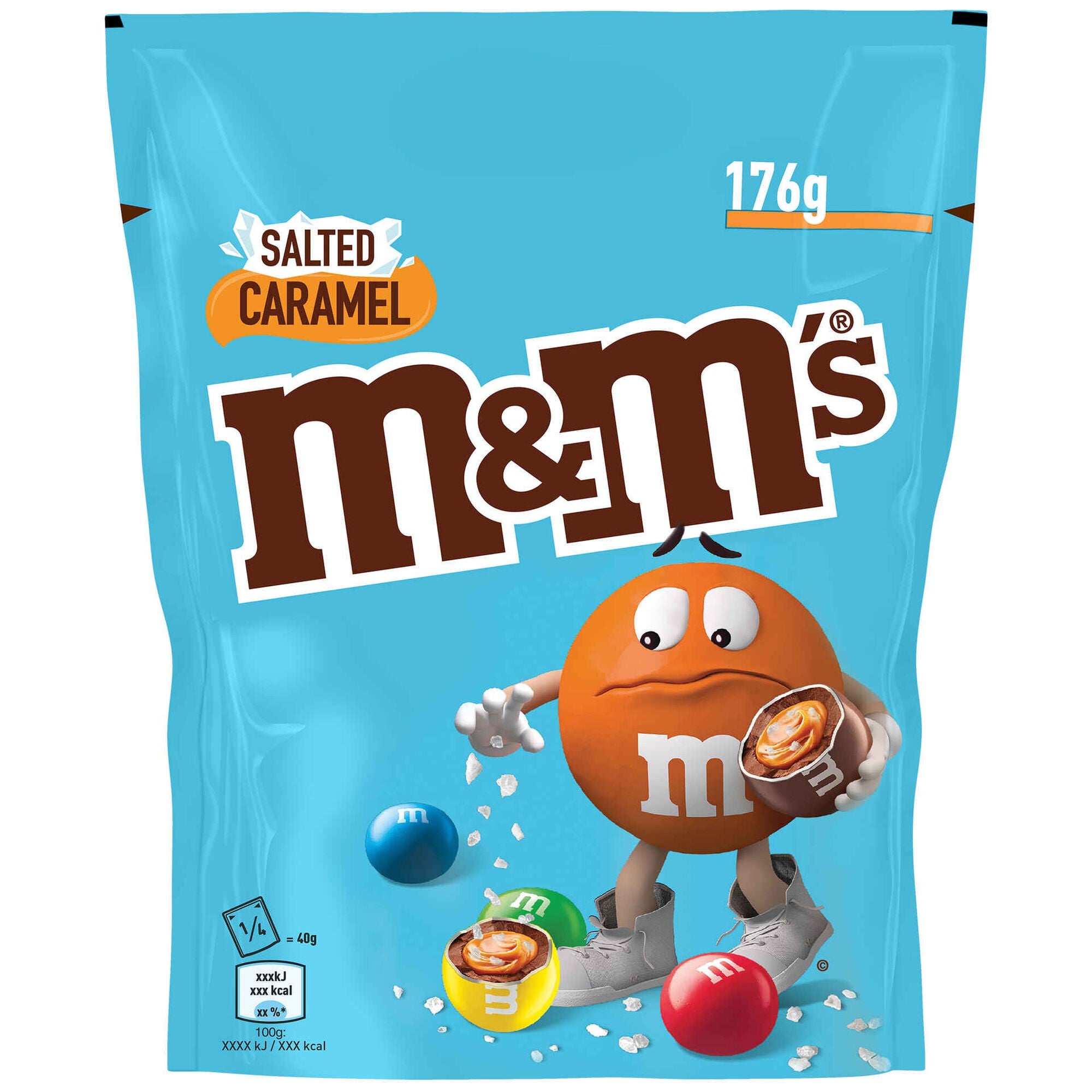 M&M's Salted Caramel Chocolate Dragees 176g Share Bag – The Yum