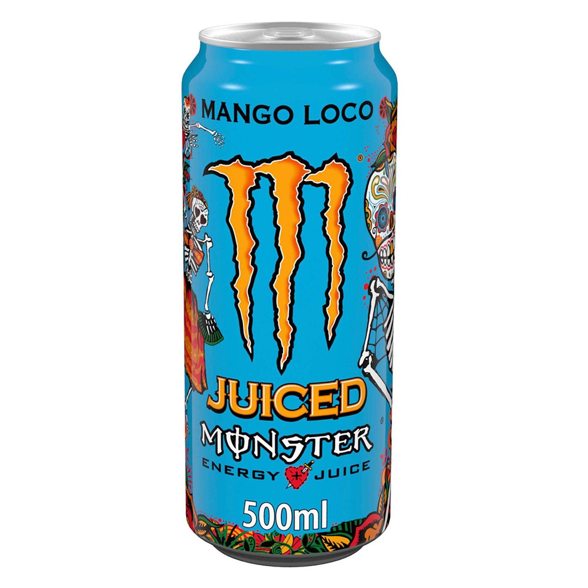 monster juiced mango loco 500ml energy drink tropical mango juice energy can