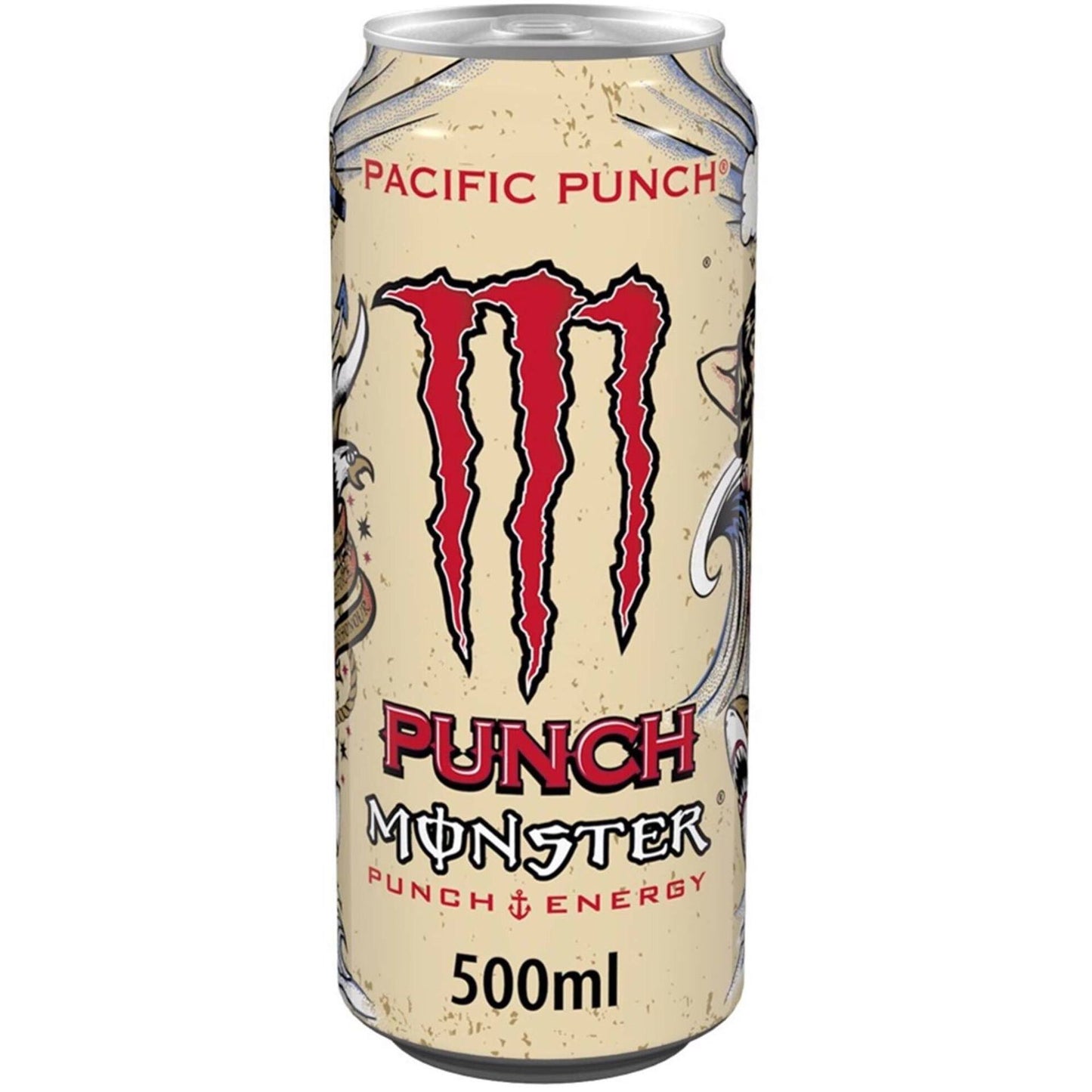 monster punch pacific punch 500ml energy drink tropical fruit punch can
