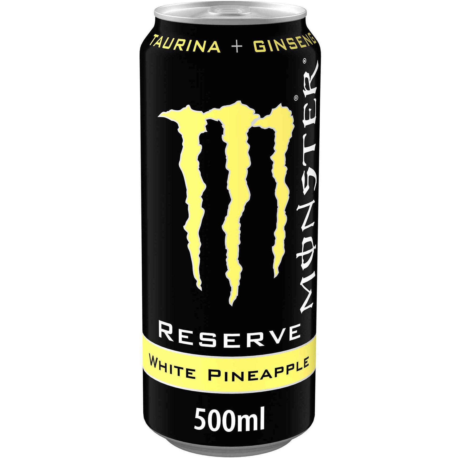 monster reserve white pineapple 500ml energy drink premium pineapple flavour can
