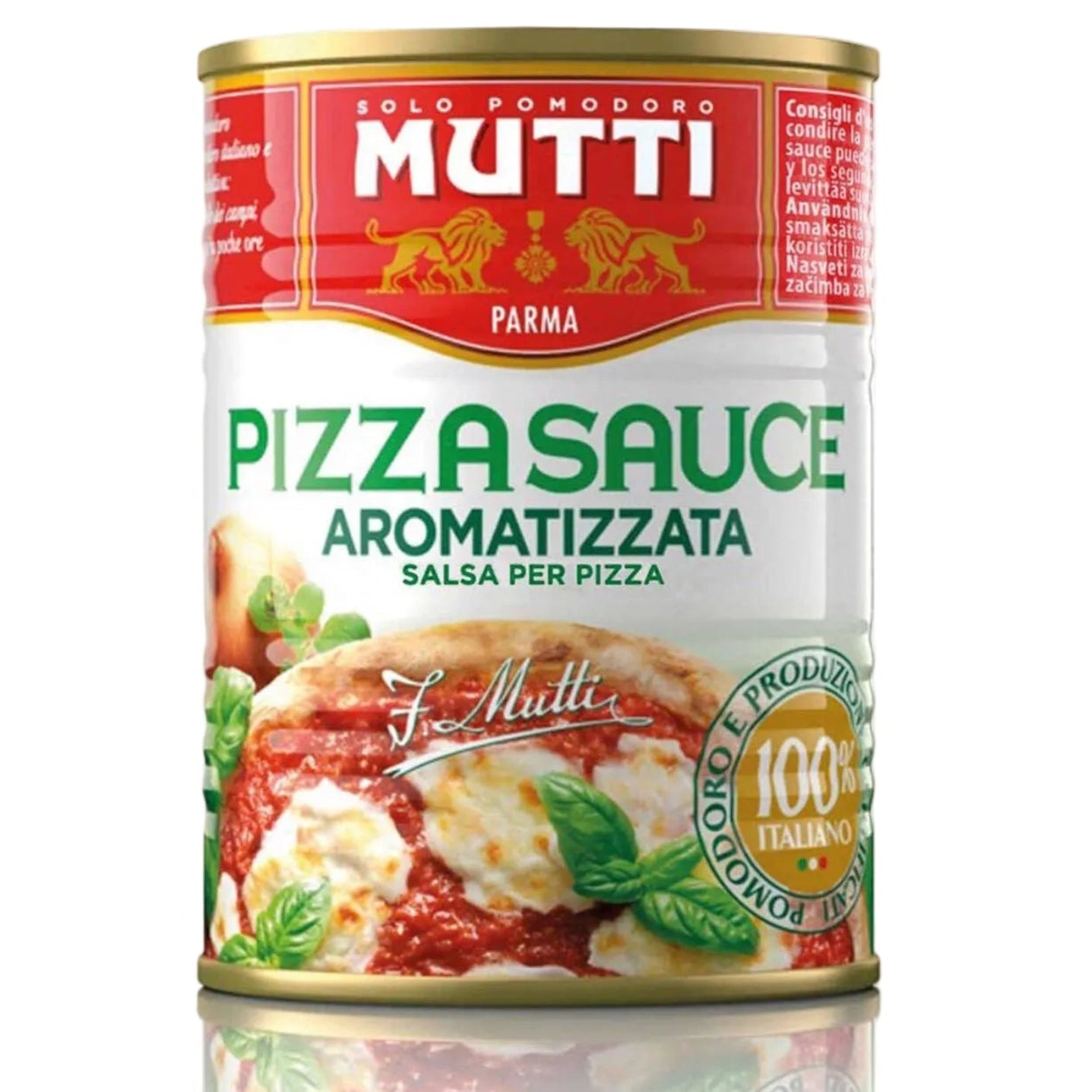 mutti aromatic pizza sauce 400g italian premium pizzeria quality pizza tomatoes with herbs