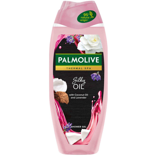 palmolive thermal spa silky oil shower gel 500ml luxurious body wash spa inspired nourishing skin care