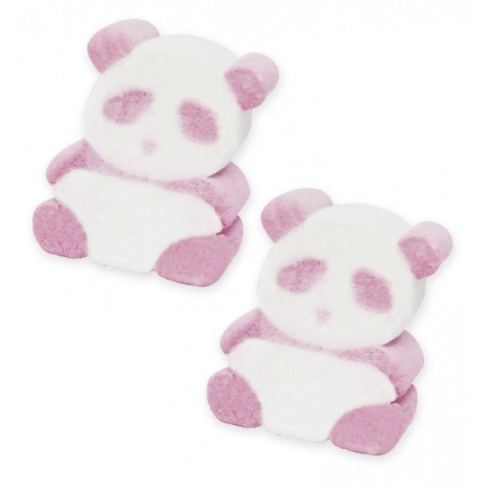 panda marshmallow soft sweets 100g fluffy panda shaped marshmallow candy soft foam sweets pack
