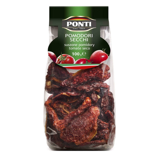 ponti sun dried tomatoes 100g italian gourmet since 1787 antipasti deli pasta salad pouch