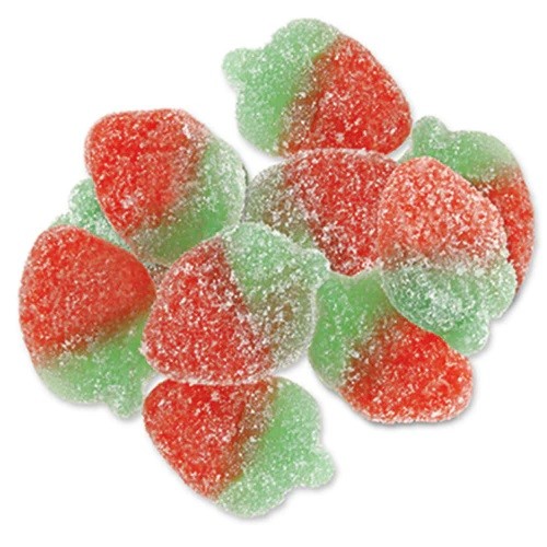 sour wild strawberry gummies by weight – tangy strawberry jelly sweets pick n mix candy