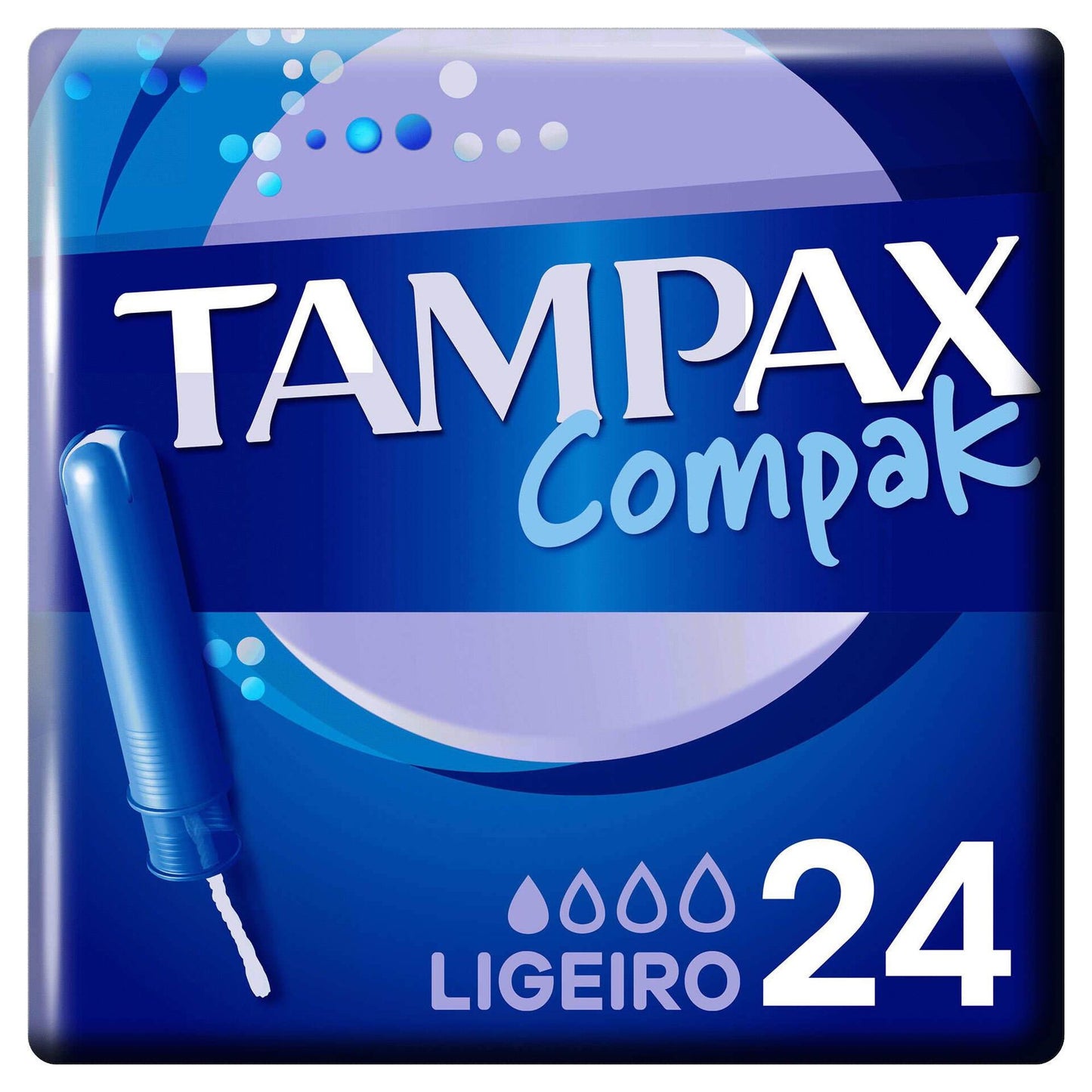 tampax compak lightweight tampons with applicator pack of 24 feminine hygiene intimate care