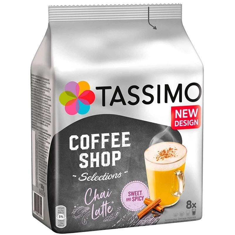 tassimo chai latte t discs pods chai tea latte tassimo machine only capsules