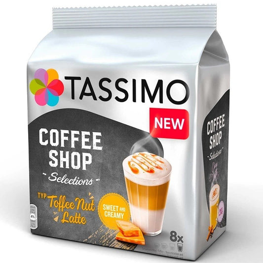 tassimo toffee nut latte t discs coffee pods bosch tassimo machine only capsules