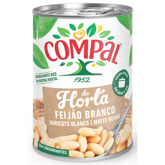 white beans feijao branco 410g compal portuguese canned white beans pantry legumes