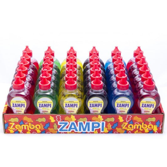 zamba ice lolly liquid candy 100ml novelty squeeze bottle fruity liquid sweets kids candy